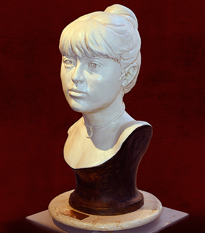 Bust of a girl